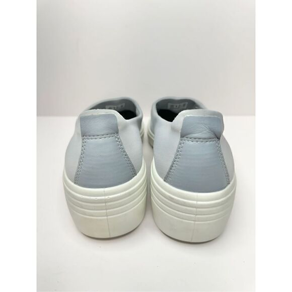 Ecco Soft 7 Sneaker Womens Size 8.5 Gray Slip On Wedge Shoes - Picture 4 of 10